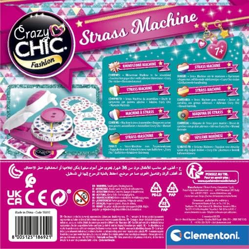 Buy Clementoni Maquina Rhinestone Crazy Chic Machine | Yallatoys.com