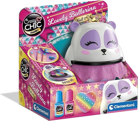 Buy Clementoni Crazy Chic Lovely Ballerina Nail Art | Yallatoys.com