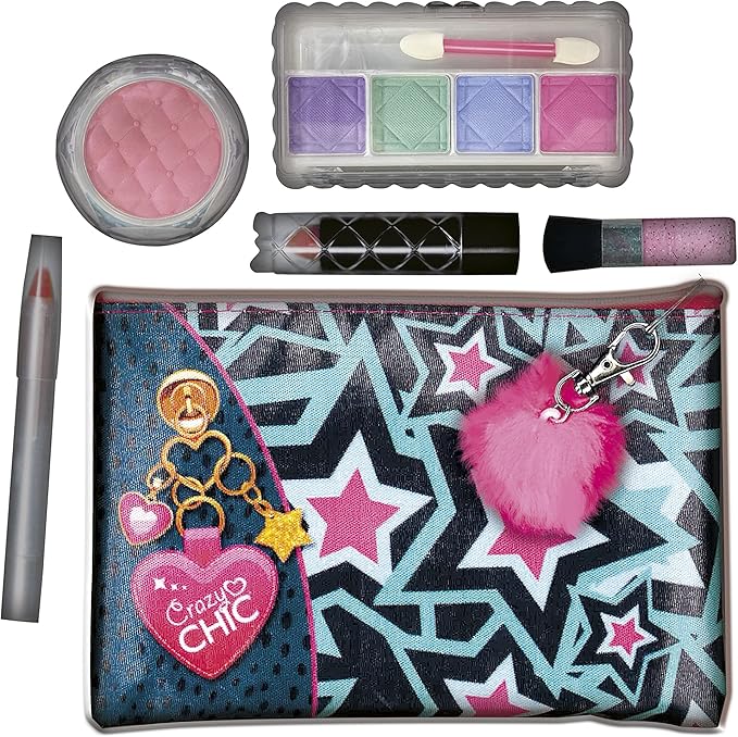 Buy Clementoni Crazy Chic Pochette Children Makeup Sets Make Up for Girls Multicolour | Yallatoys.com