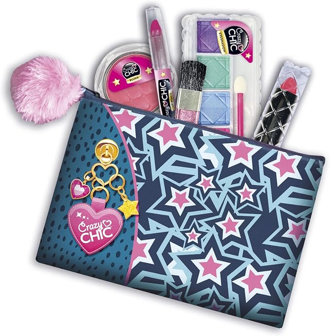 Buy Clementoni Crazy Chic Pochette Children Makeup Sets Make Up for Girls Multicolour | Yallatoys.com