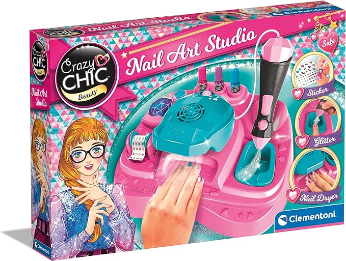 Buy Clementoni Crazy Chic Superstar Nail Design | Yallatoys.com