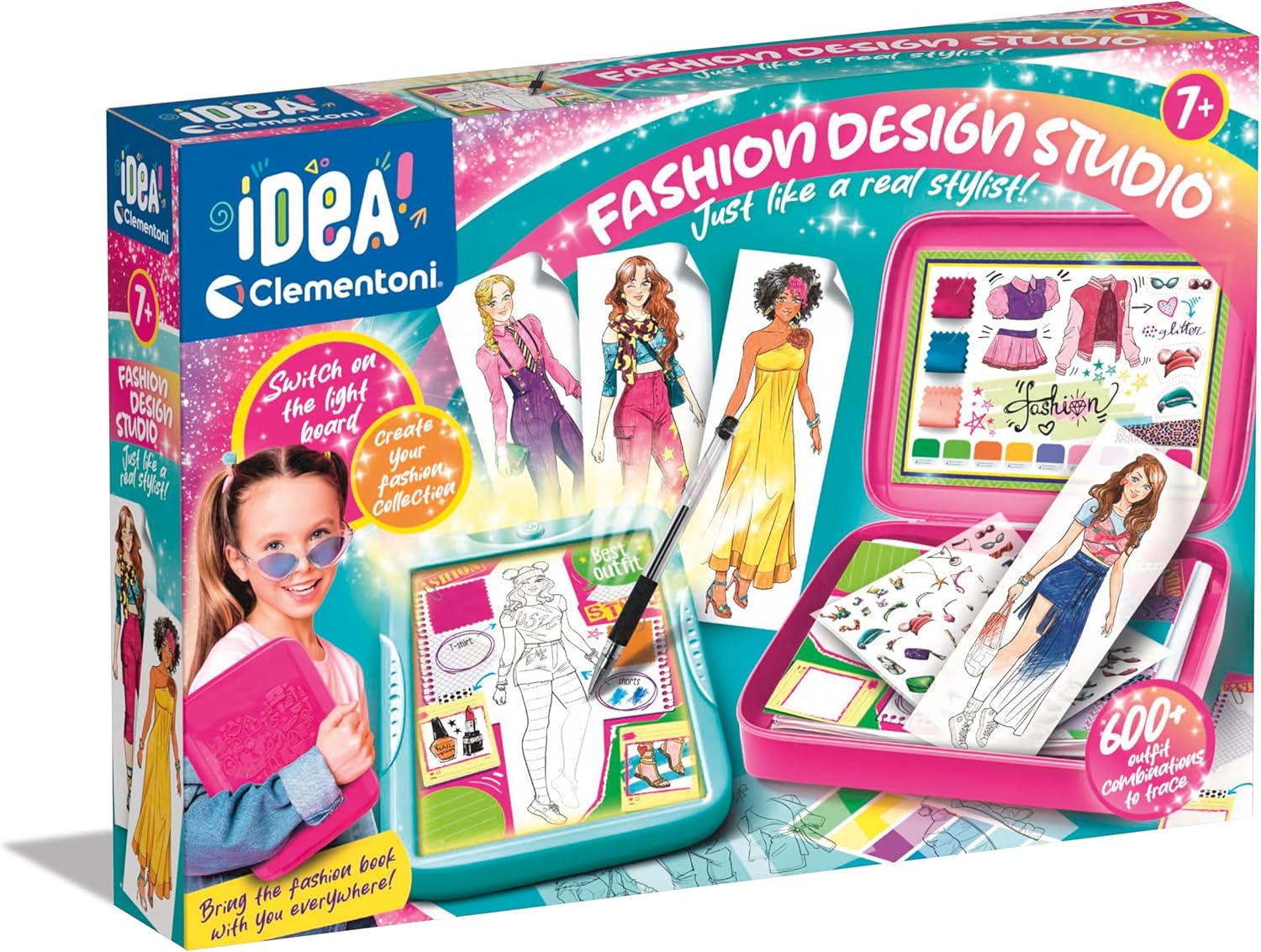 Buy Clementoni Idea Fashion Design Studio | Yallatoys.com