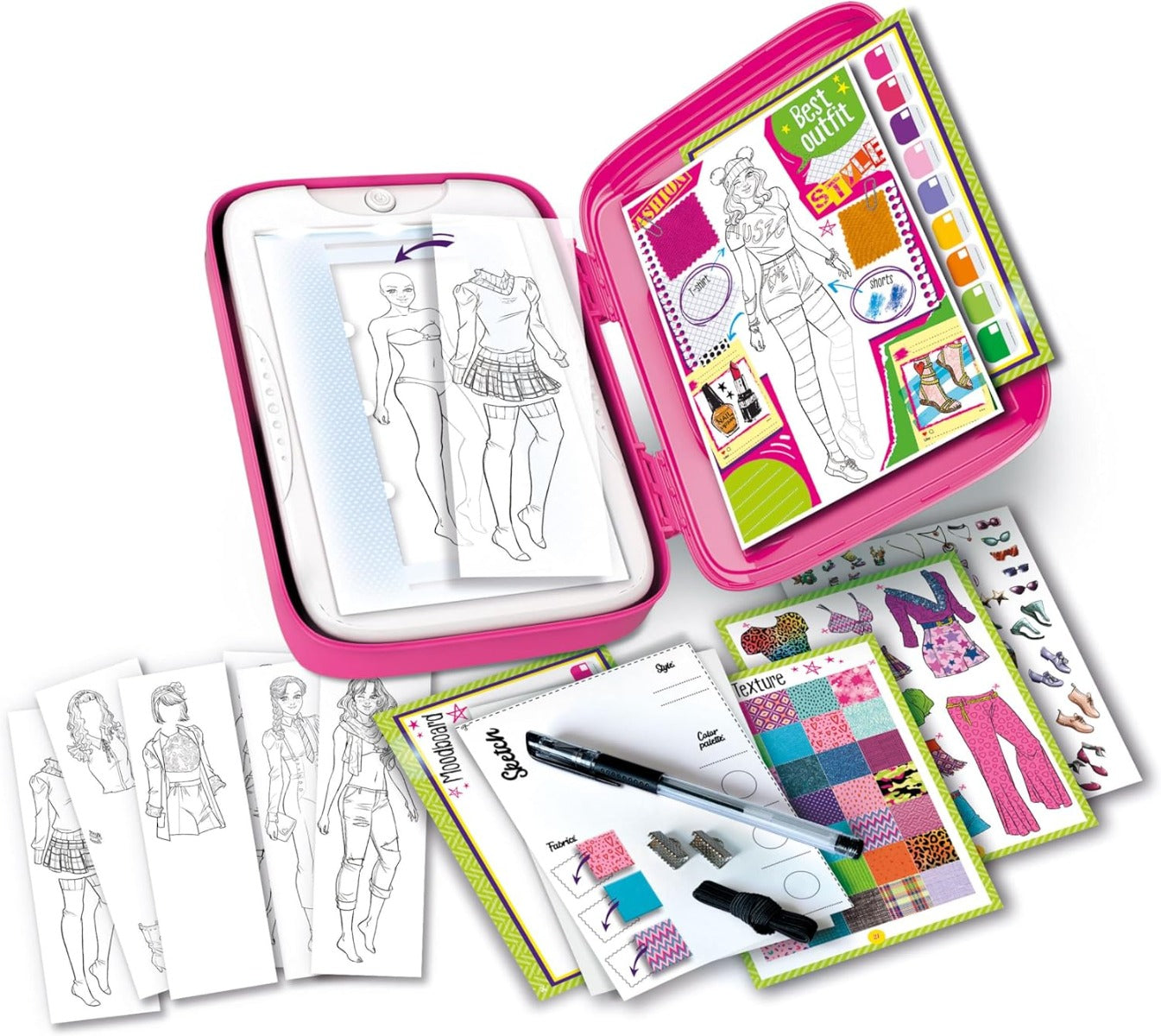 Buy Clementoni Idea Fashion Design Studio | Yallatoys.com