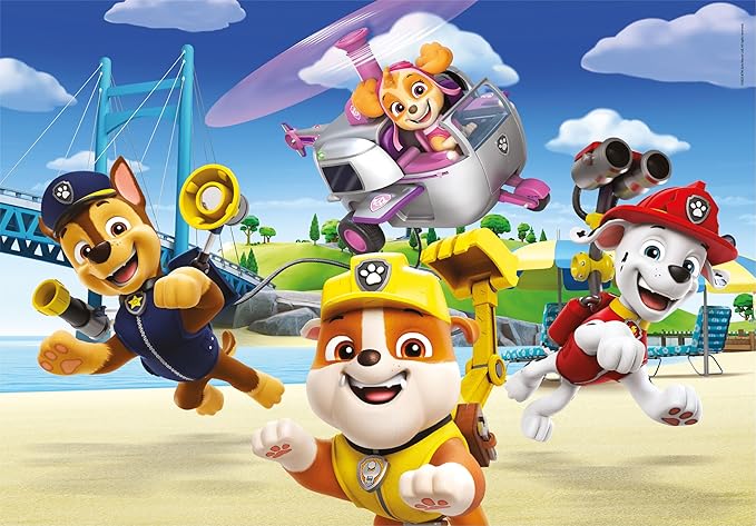 Buy Clementoni Supercolor Puzzle Paw Patrol 2x60 Pieces | Yallatoys.com
