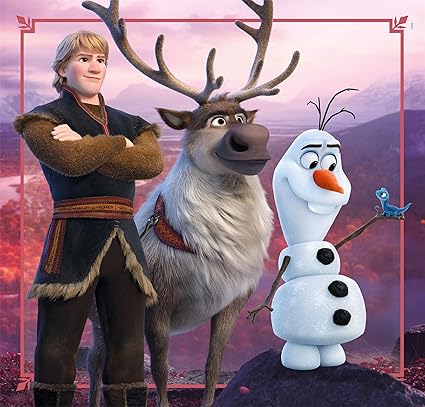 Buy Clementoni Supercolor Puzzle Disney Frozen 3x48pcs | Yallatoys.com