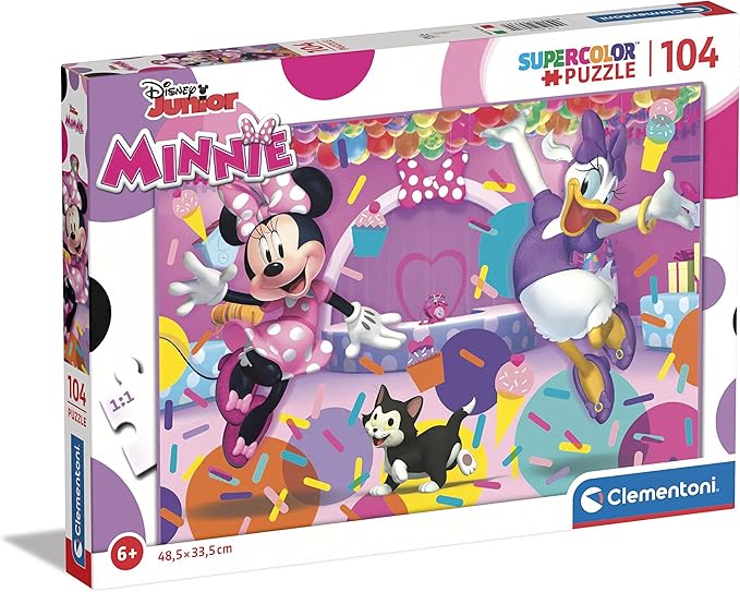 Buy Clementoni Minnie Party Time Puzzle 104pcs | Yallatoys.com