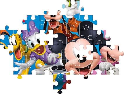 Buy Clementoni Supercolor Puzzle Disney Mickey And Friends 104pcs | Yallatoys.com