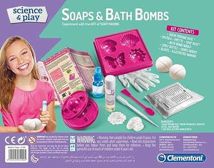 Buy Clementoni Soap And Bath Bombs | Yallatoys.com