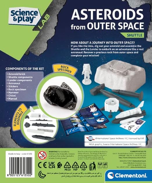 Buy Clementoni Space Asteroid Dig Kit | Yallatoys.com