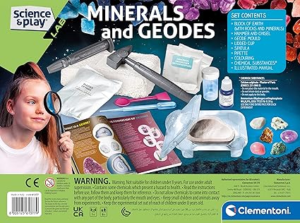 Buy Clementoni Minerals & Geodes | Yallatoys.com