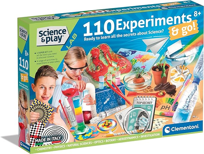 Buy Clementoni Science in 110 Experiments Kit | Yallatoys.com