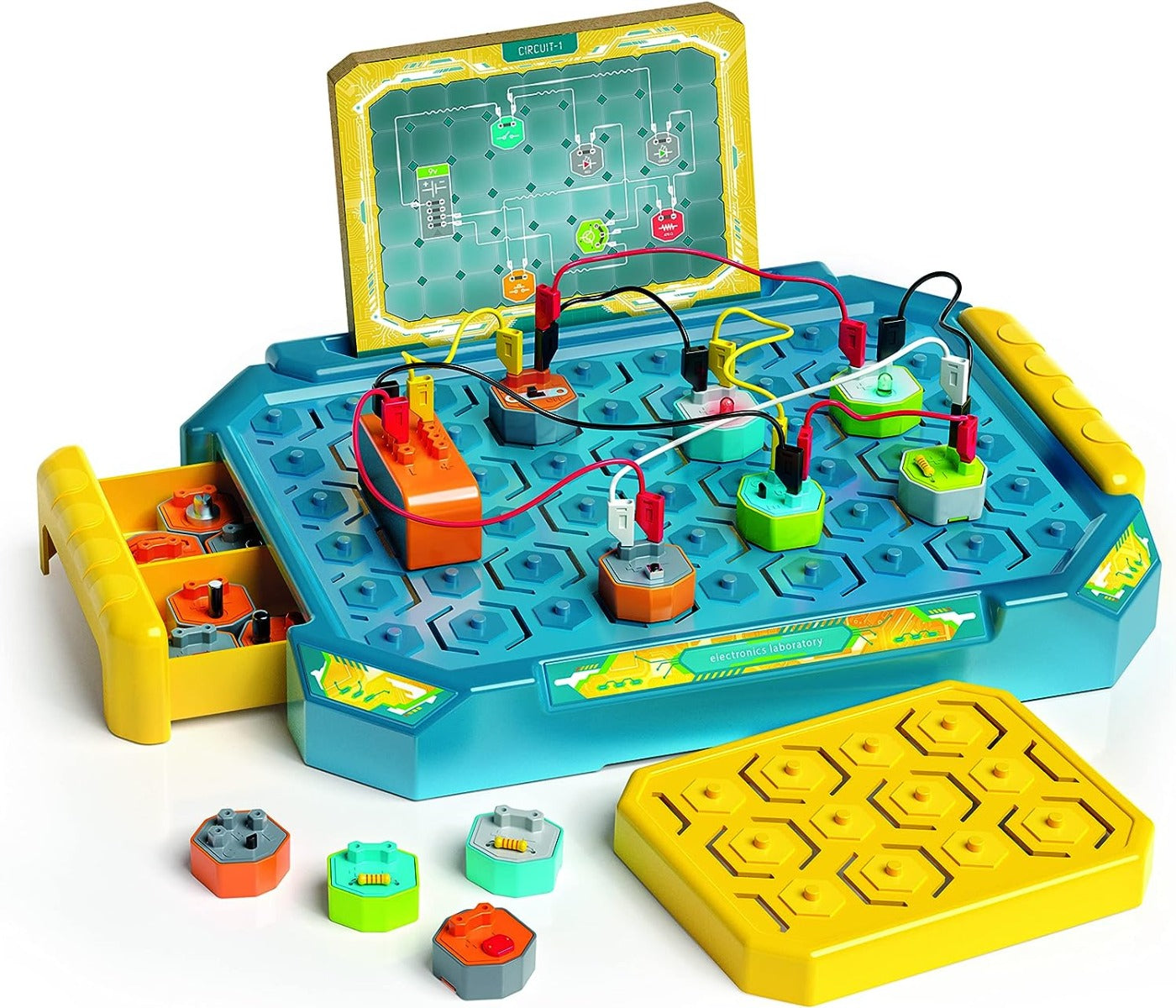 Buy Clementoni Science & Play Electronic Lab Educational Scientific Experiment Kit | Yallatoys.com