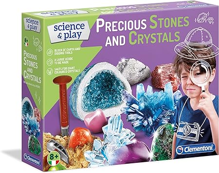 Buy Clementoni Science and Play Precious Stones And Crystals | Yallatoys.com
