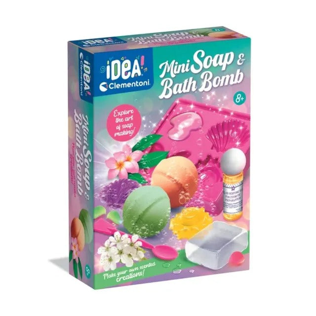 Buy Clementoni Idea Soaps And Bath Bombs Kit | Yallatoys.com