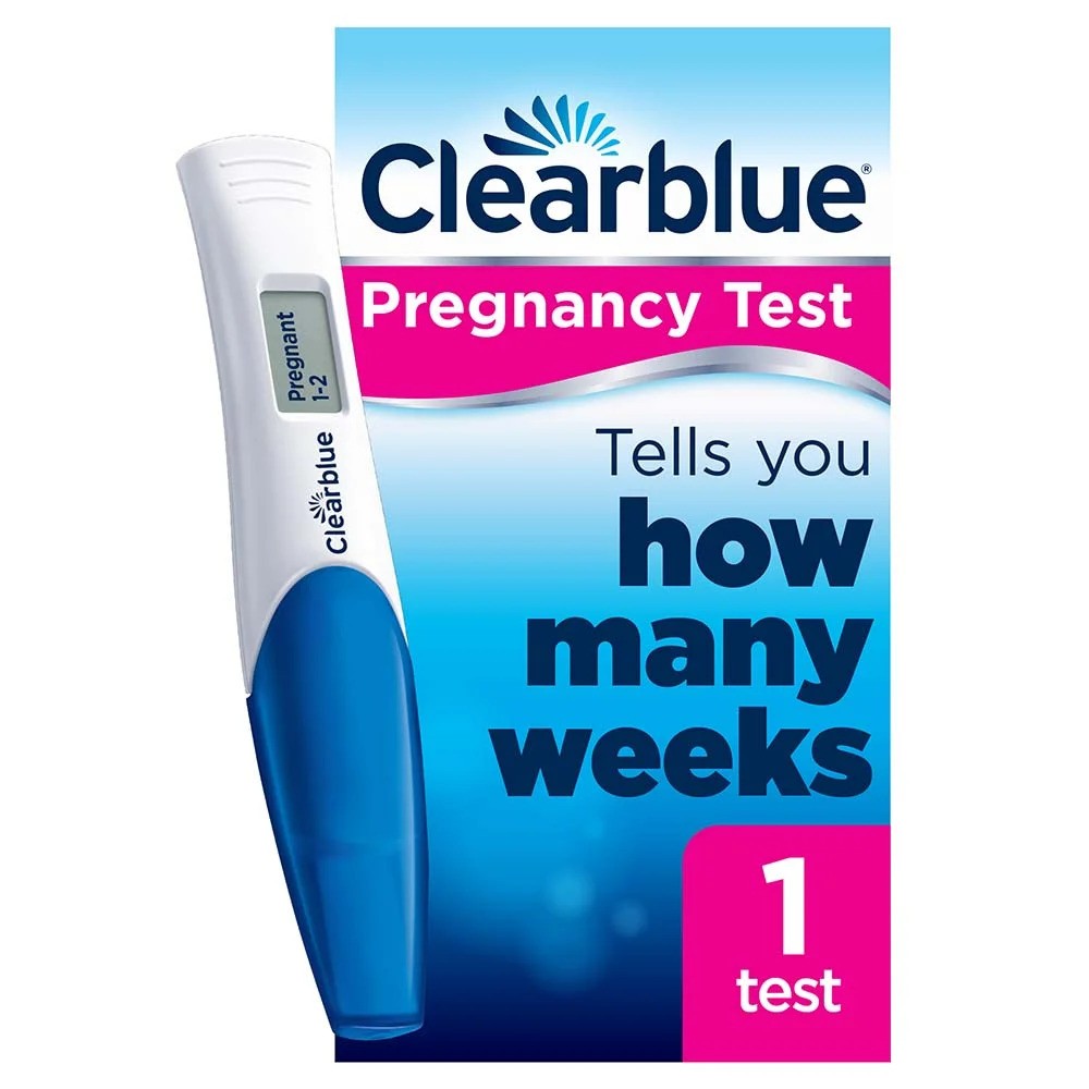 Clearblue Digital Pregnancy Weeks Indicator Test Kit 1 KT Clearblue Yallatoys