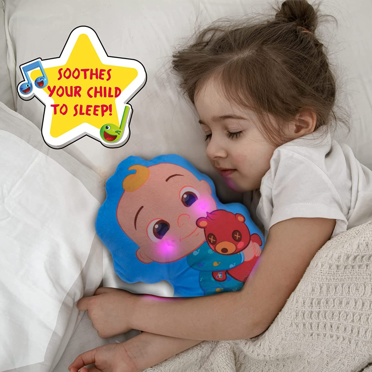 Buy Cocomelon Plush JJ Musical Sleep Soother | Yallatoys.com