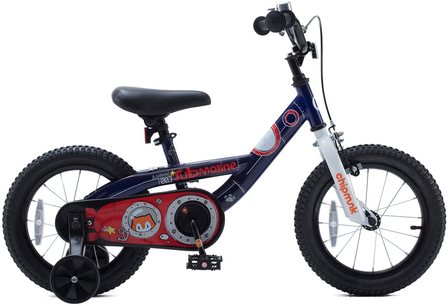 Buy Chipmunk Submarine 18inch Children Bicycle Navy Blue | Yallatoys.com