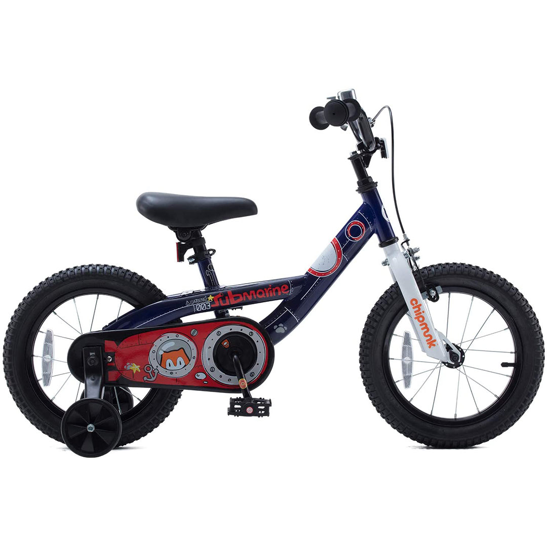 Buy Chipmunk Submarine 12inch Children Bicycle Navy Blue | Yallatoys.com