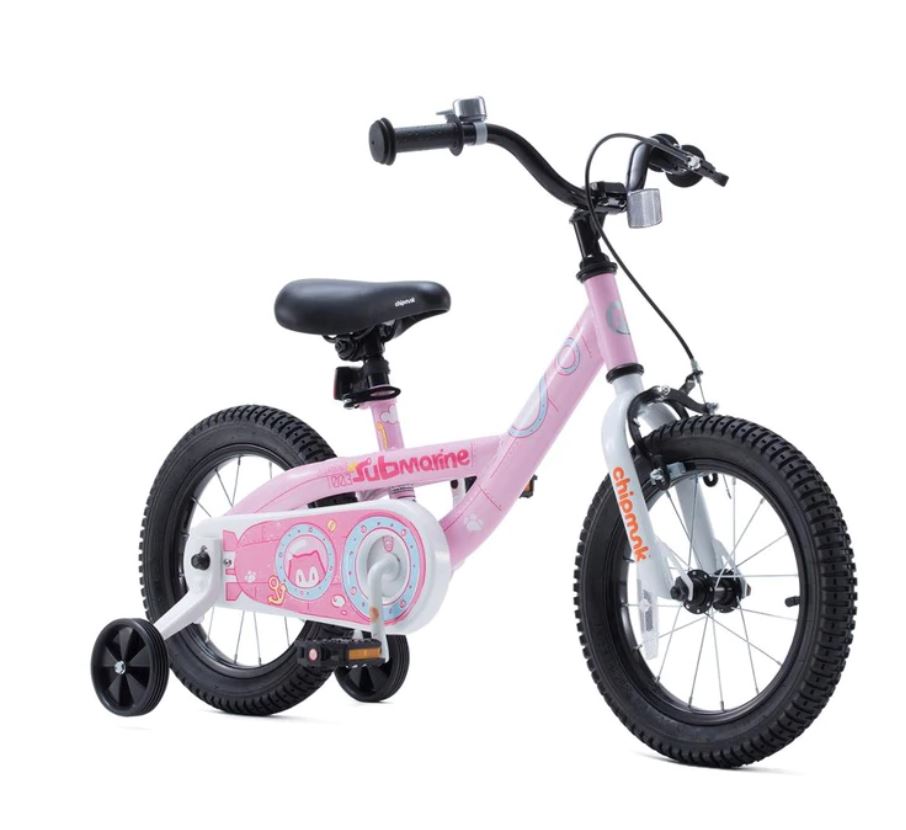 Buy CHIPMUNK SUBMARINE 14INCH CHILDREN BICYCLE pink | Yallatoys.com