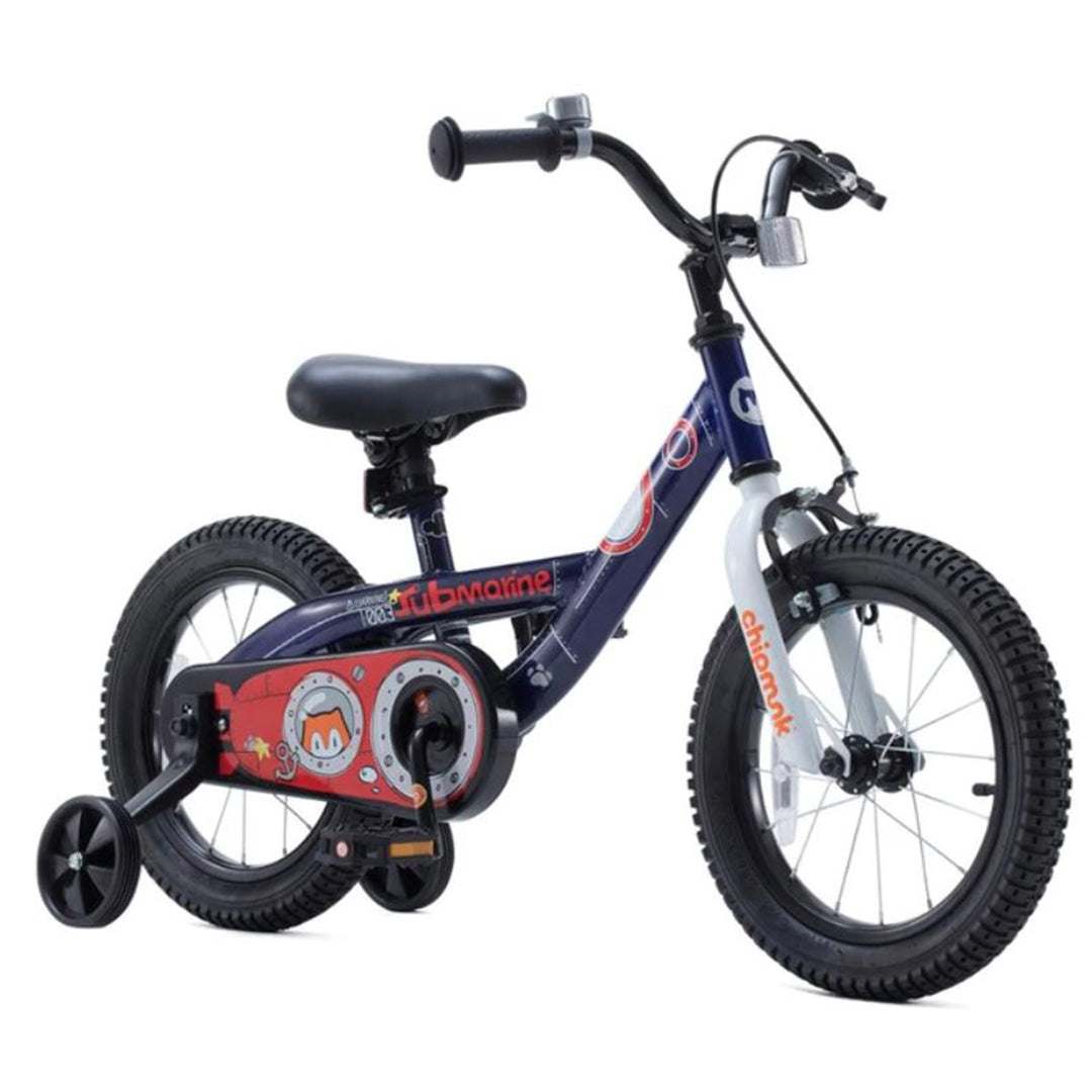 Buy Chipmunk Submarine 14inch Children Bicycle Navy Blue | Yallatoys.com