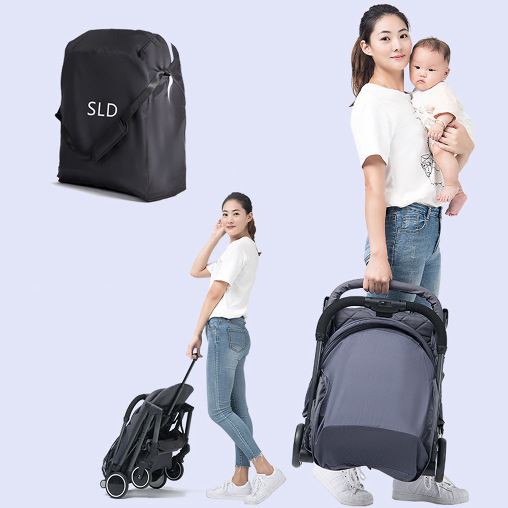 Teknum  Sld Stroller Manhattan Diaper Bag Bundle Grey Teknum Yallatoys