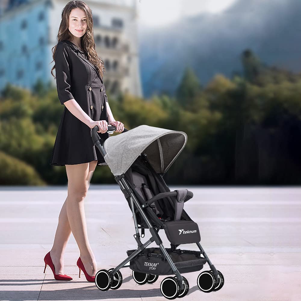 Teknum  Stroller Diaper Bag Combo Grey Teknum Yallatoys