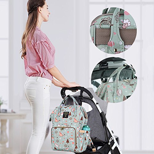 Teknum  Travel Lite Stroller Khaki And  Sunveno Green Dream Diaper Bag And Clutch Combo Teknum Yallatoys