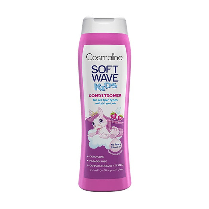 Cosmaline Softwave Kids Conditioner Strawberry 400ml Cosmaline Yallatoys