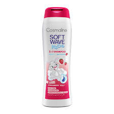 Cosmaline Soft Wave 2 in 1 Strawberry Kids Shampoo 400ml Cosmaline Yallatoys