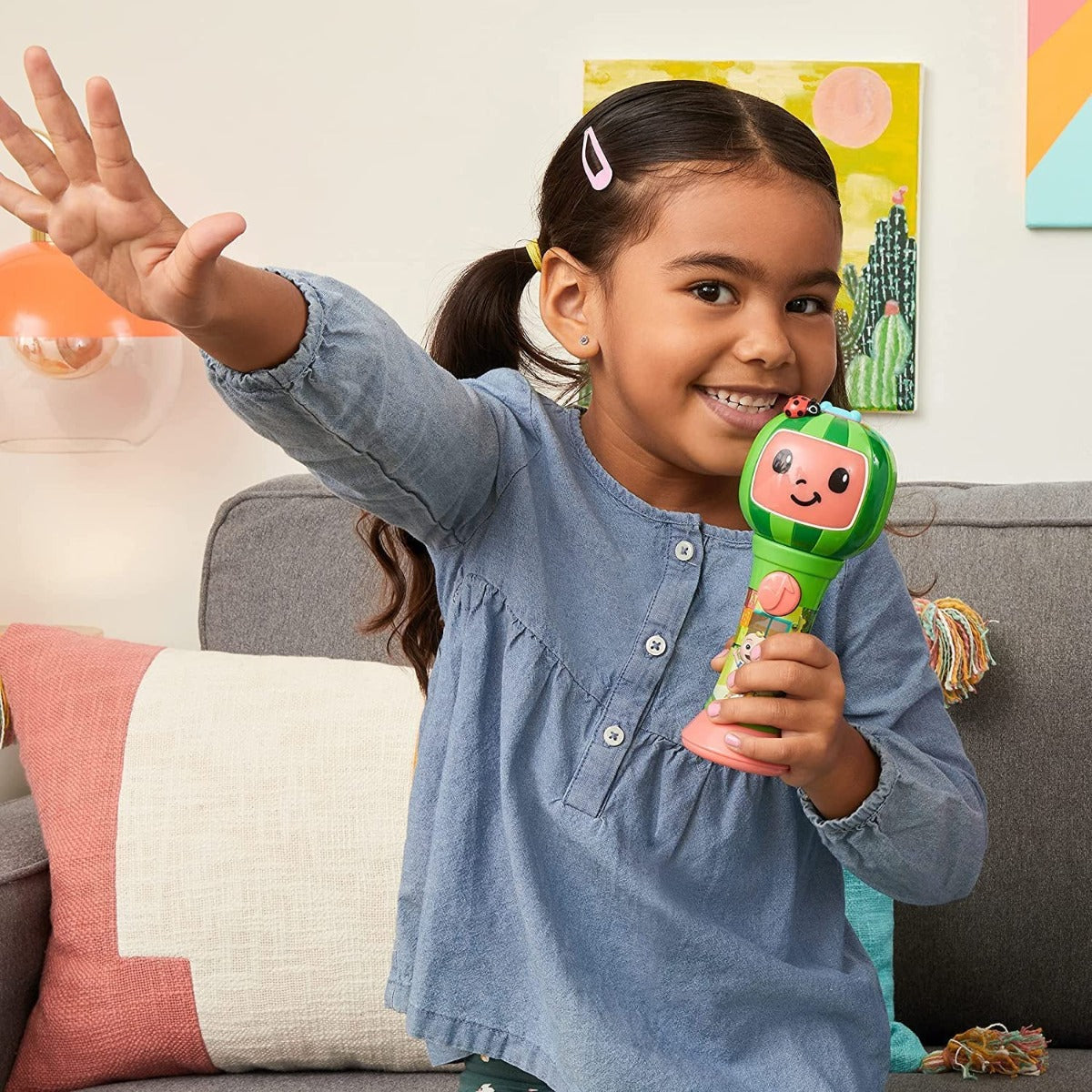 Buy Cocomelon Musical Sing Along Microphone | Yallatoys.com