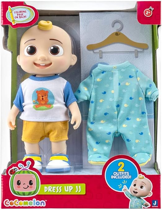 Buy Cocomelon Doll Roto Dress Up Jj 9inch | Yallatoys.com