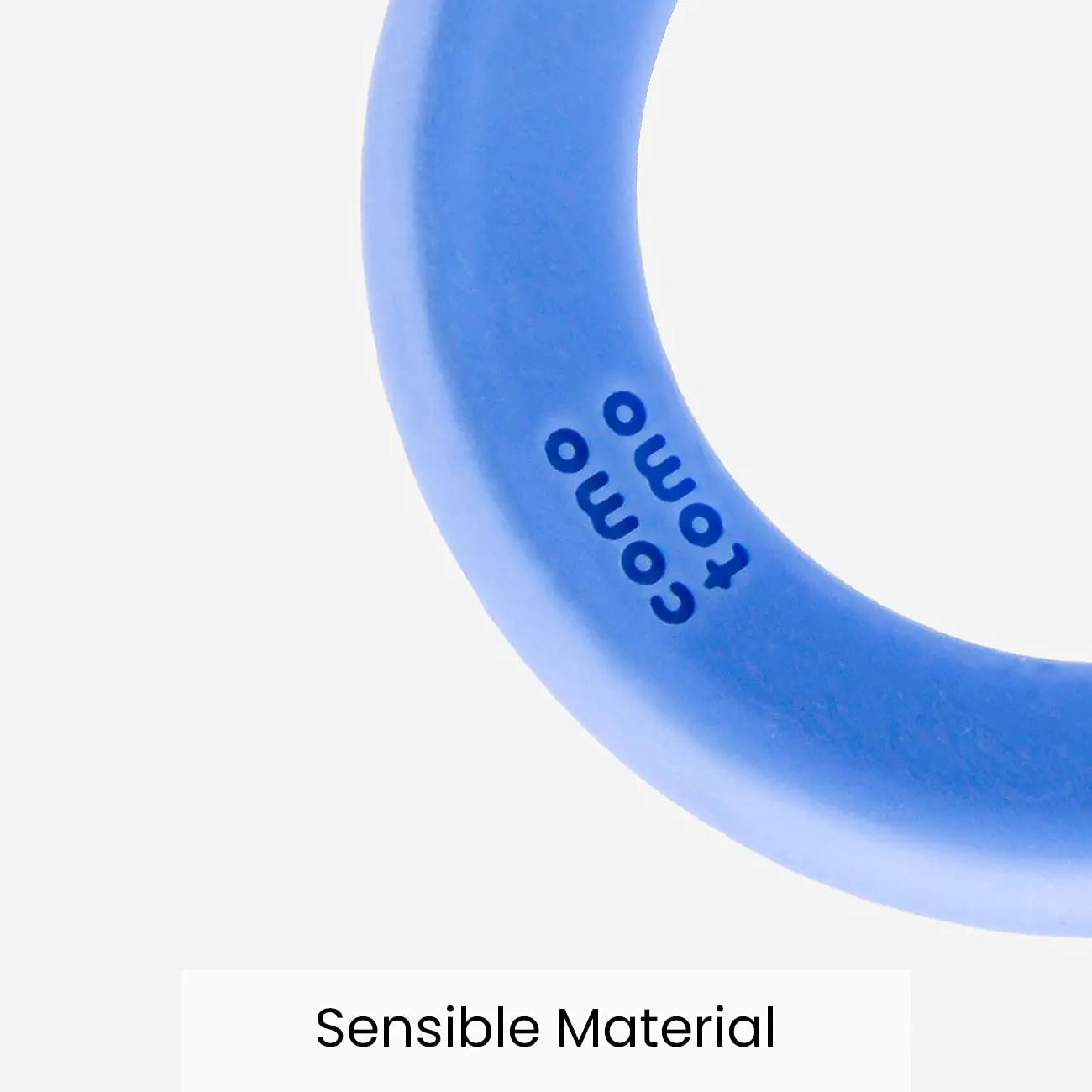 Comotomo  Silicone Baby Teether Blue Comotomo Yallatoys