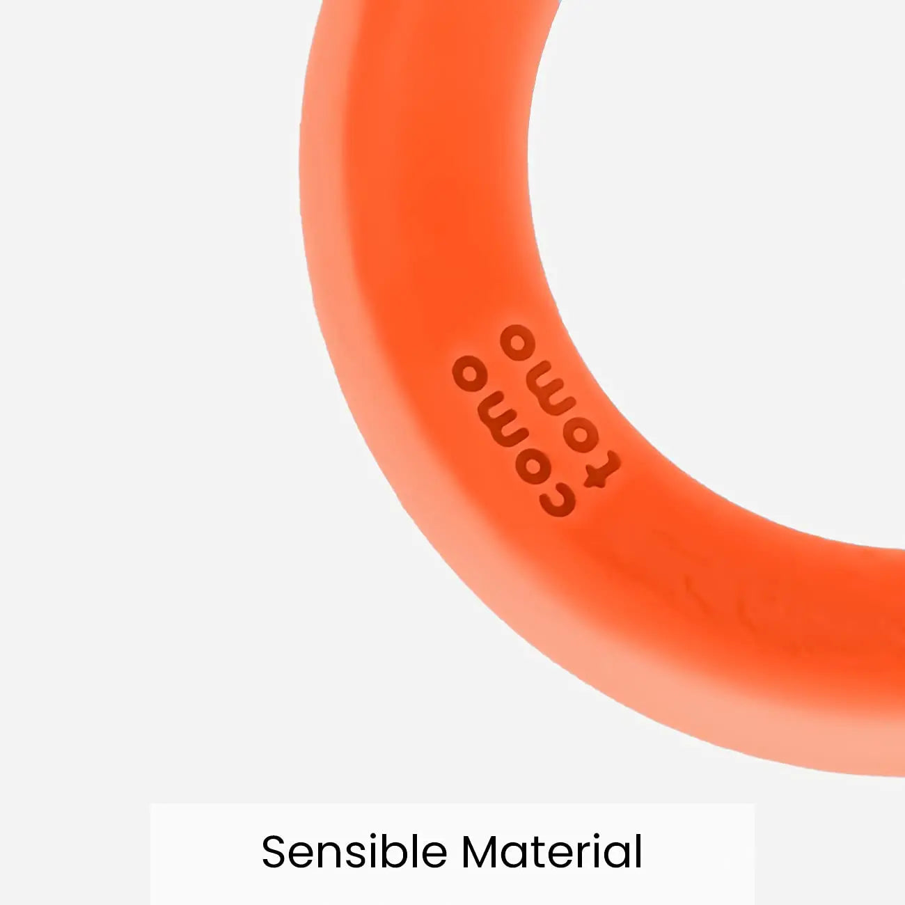 Comotomo  Silicone Baby Teether Orange Comotomo Yallatoys