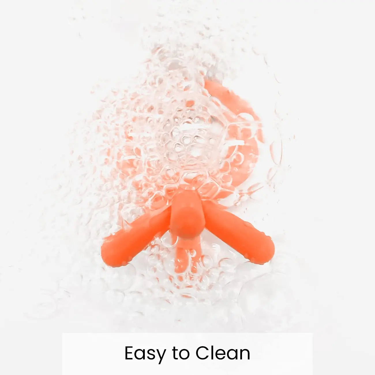 Comotomo  Silicone Baby Teether Orange Comotomo Yallatoys