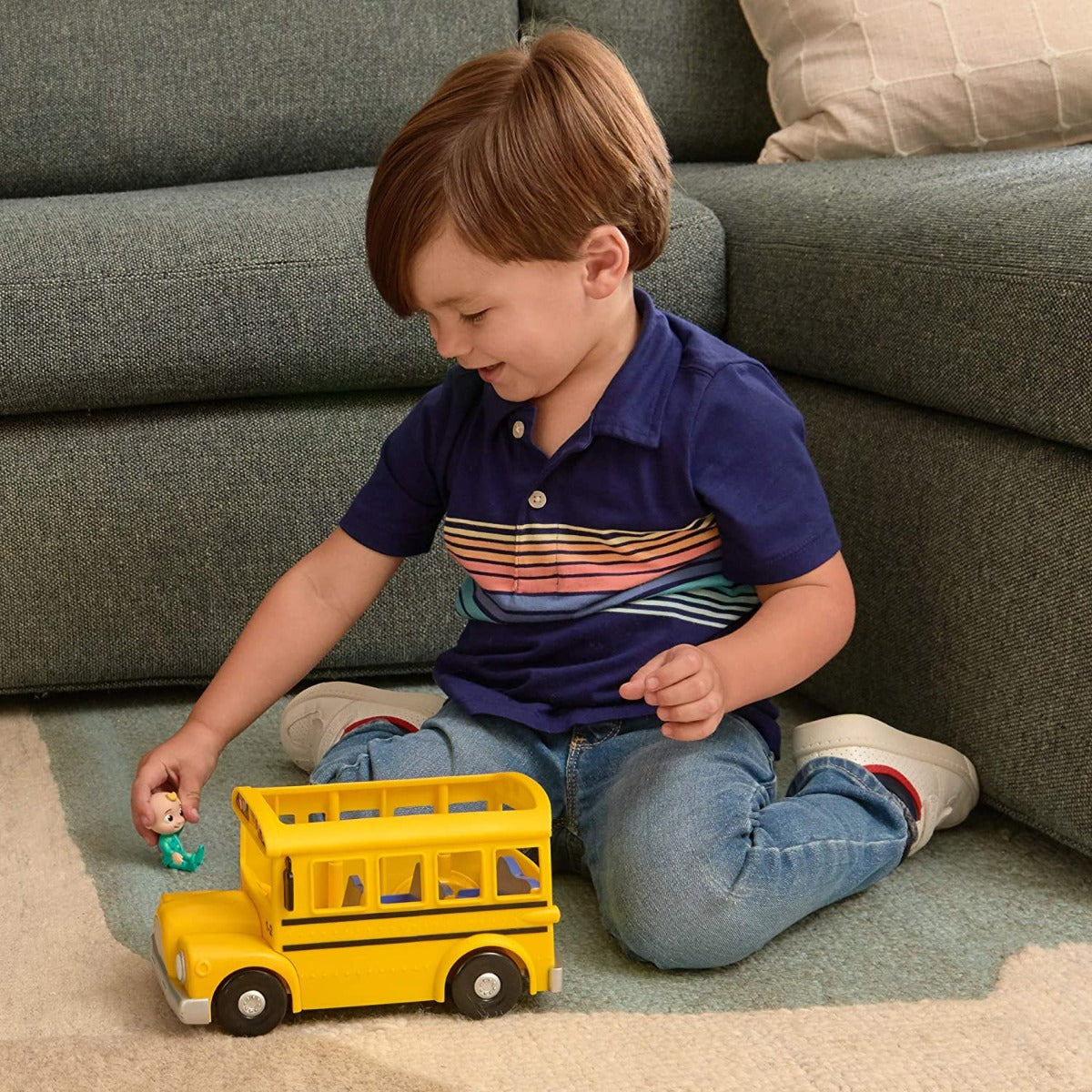 Buy Cocomelon Feature Vehicle School Bus | Yallatoys.com