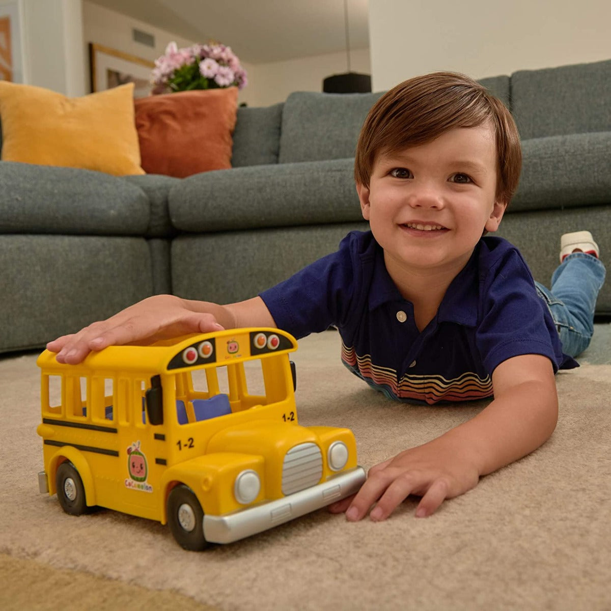 Buy Cocomelon Feature Vehicle School Bus | Yallatoys.com
