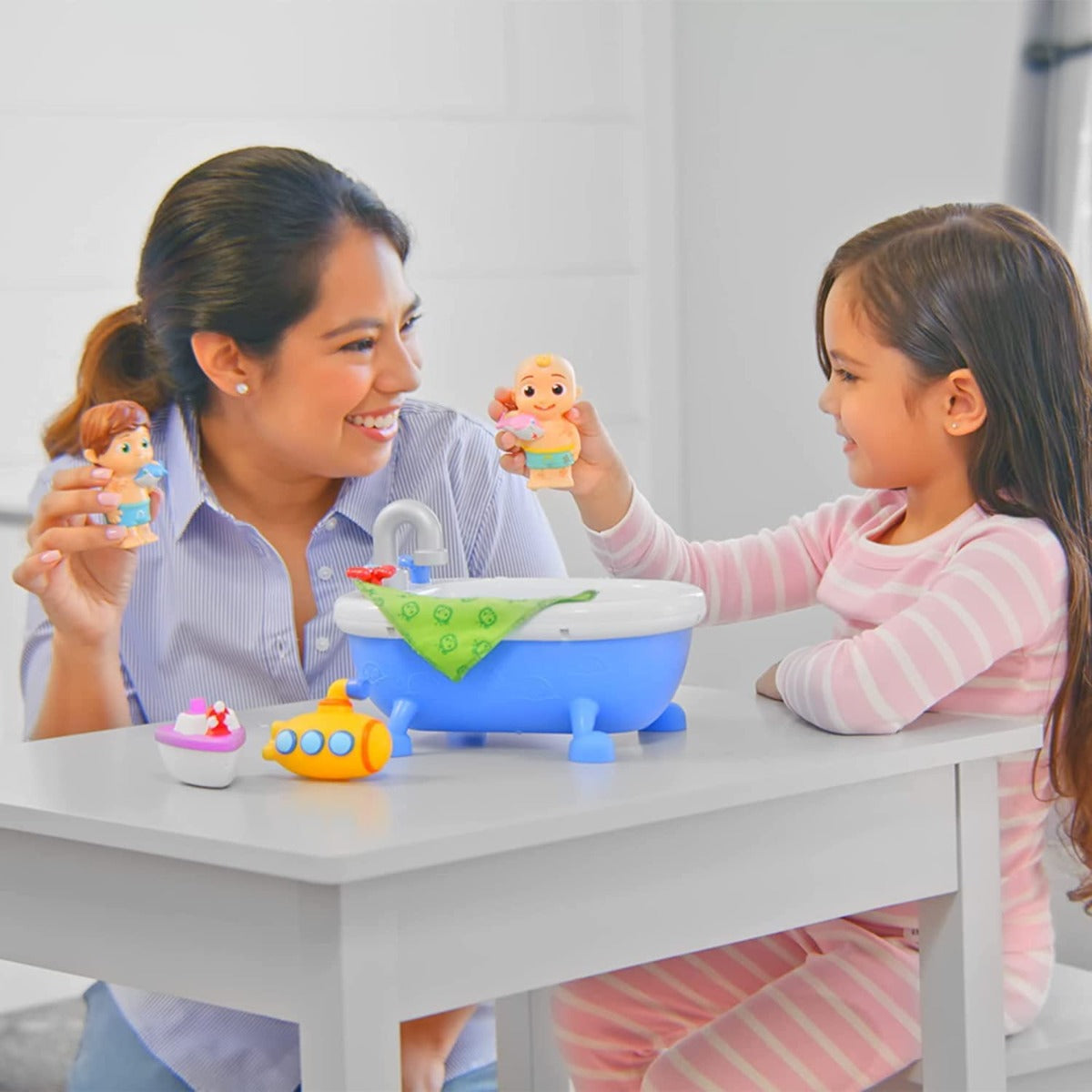 Buy Cocomelon Musical Bathtime Playset Plays Clips of The Bath Song | Yallatoys.com