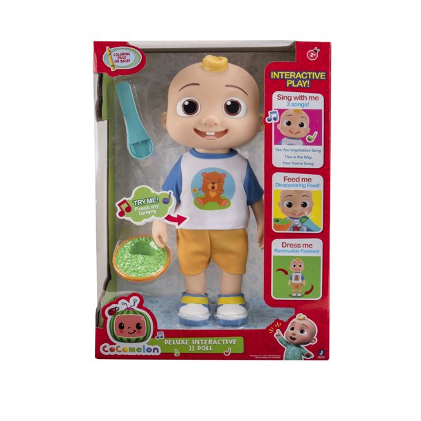Buy Cocomelon Deluxe Interactive JJ Doll | Yallatoys.com