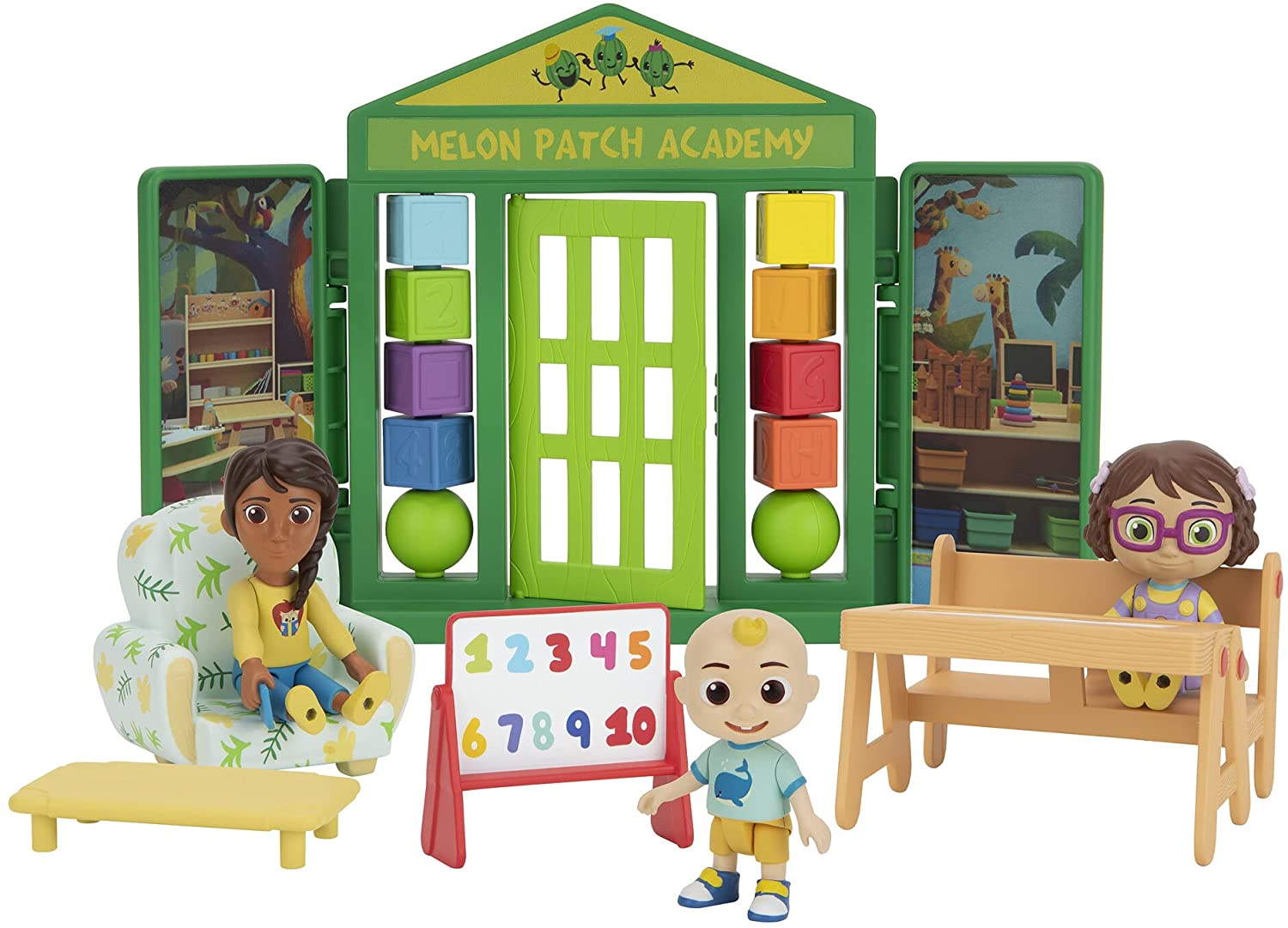 Buy Cocomelon School Time Deluxe Playtime Set | Yallatoys.com