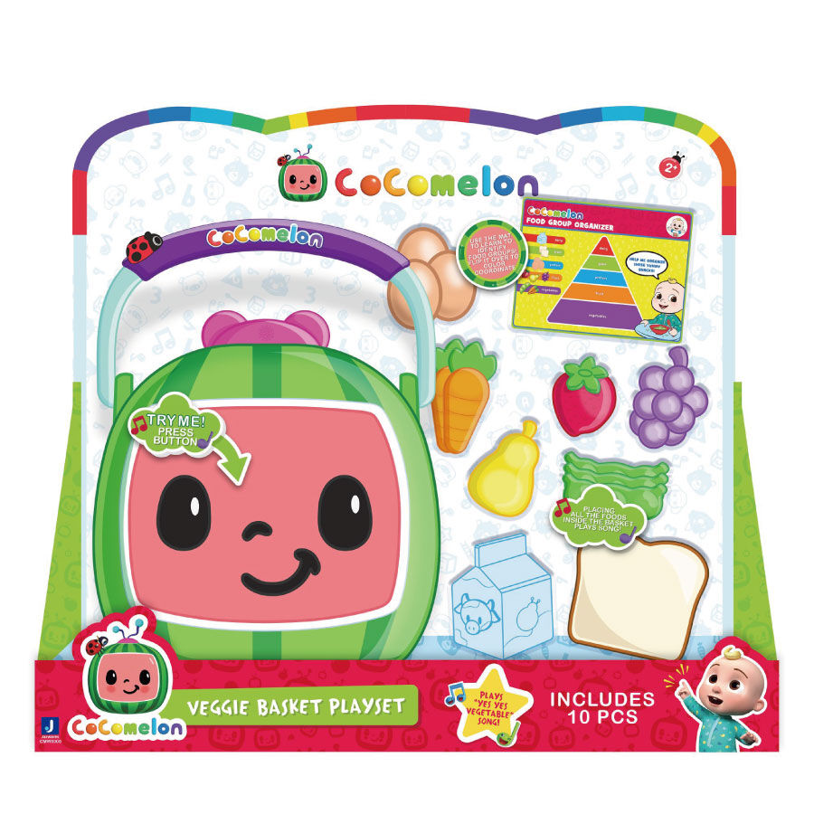 Buy Cocomelon Roleplay Yes Yes Vegetable Basket | Yallatoys.com