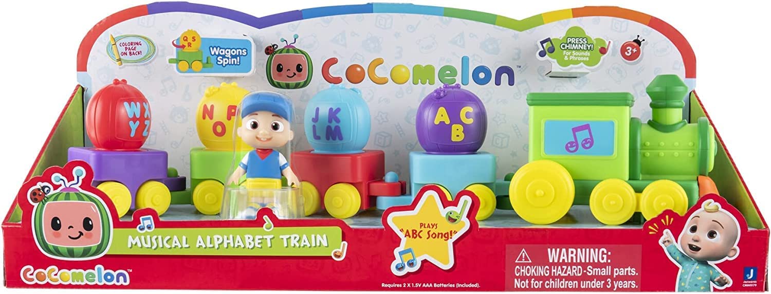 Buy Cocomelon Musical Alphabet Train with JJ Features Alphabet Train with Music | Yallatoys.com