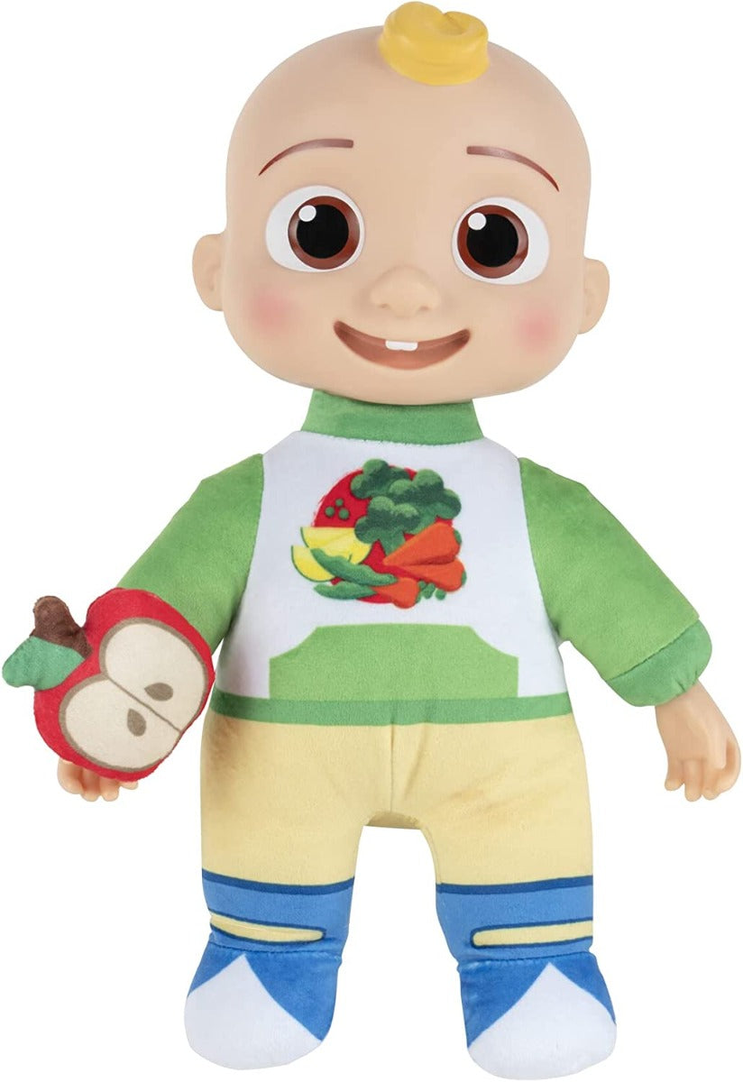 Buy Cocomelon Snack Time JJ Plush Toy with Red Apple Plush | Yallatoys.com