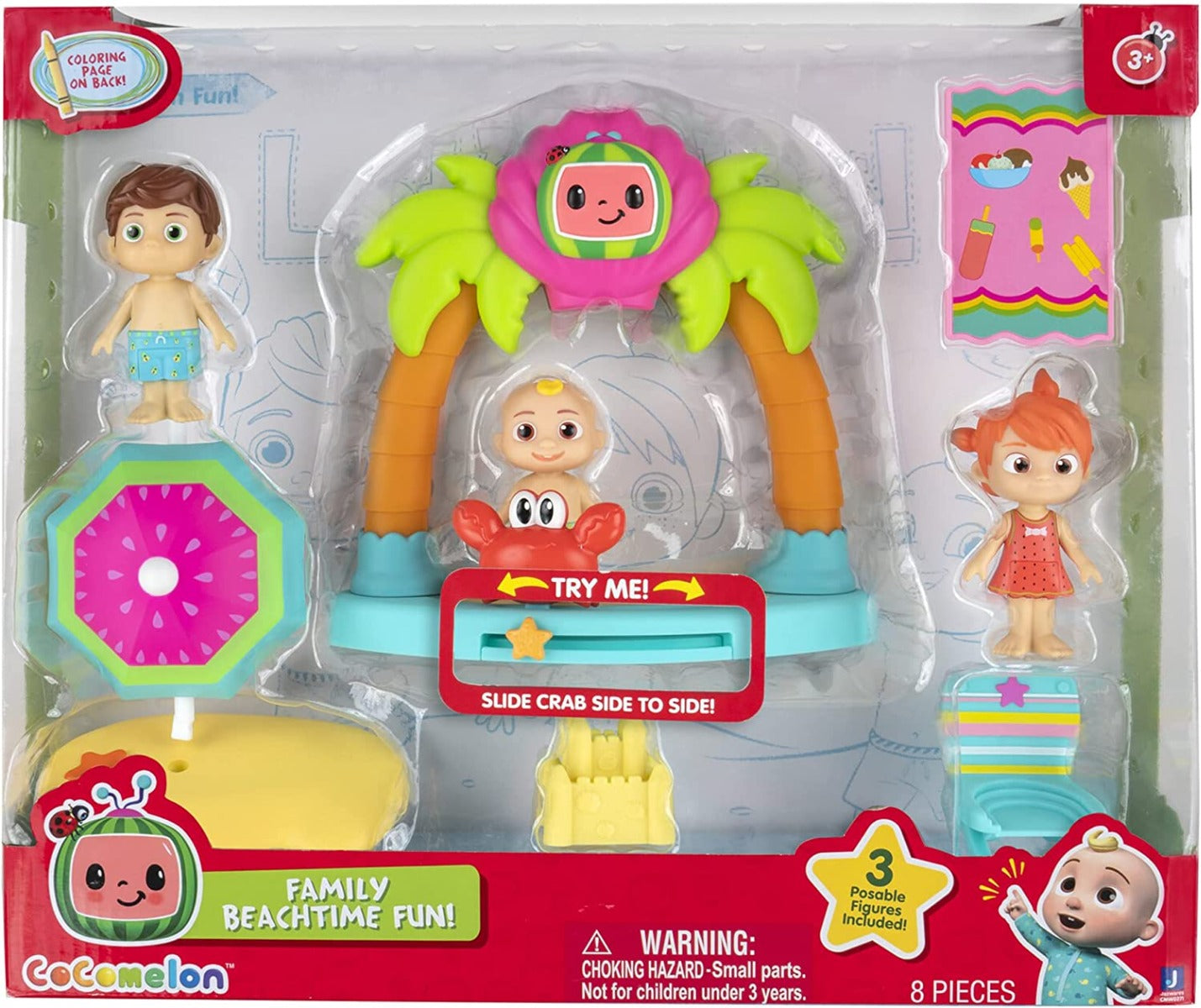 Buy Cocomelon Family Beach Time Fun Beach Playset | Yallatoys.com