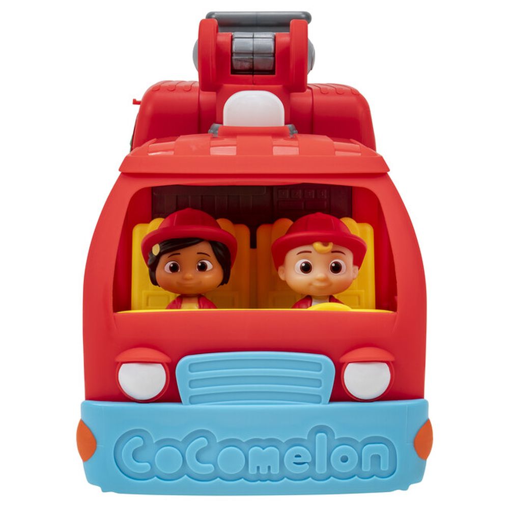 Buy Cocomelon Battery Operated Deluxe Transforming Firetruck | Yallatoys.com