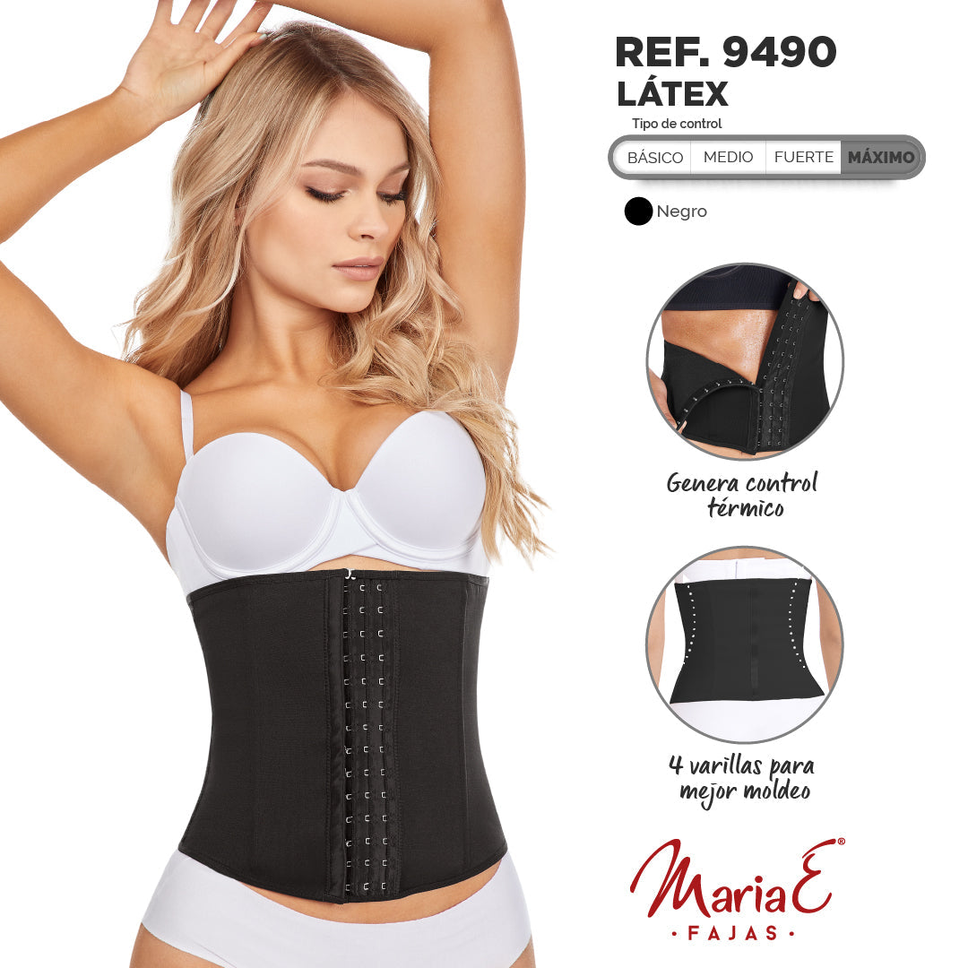 Workout Sports Tummy Control Waist Cincher Black - L MariaE Yallatoys