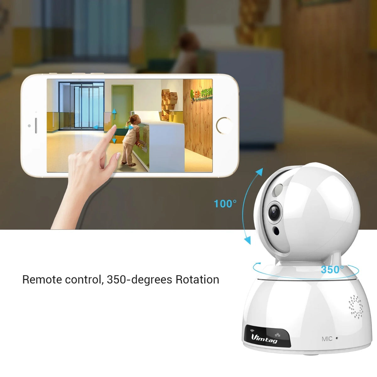 Vimtage CP2 1080P 2Mega Pixel IP Camera Vimtag Yallatoys