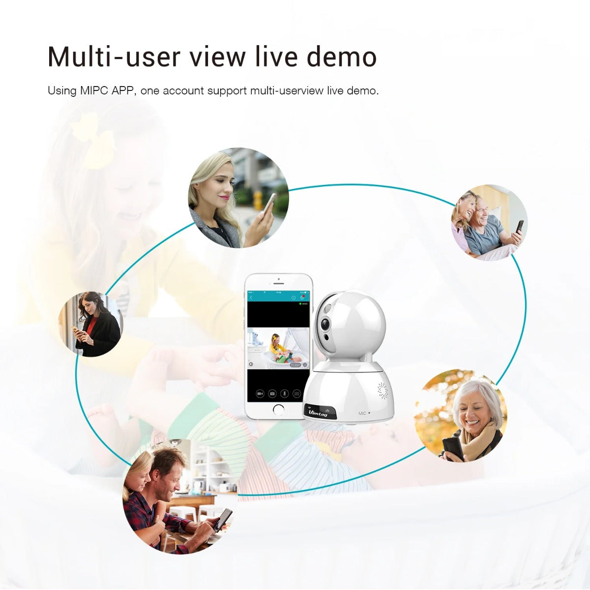 Vimtage CP2 1080P 2Mega Pixel IP Camera Vimtag Yallatoys