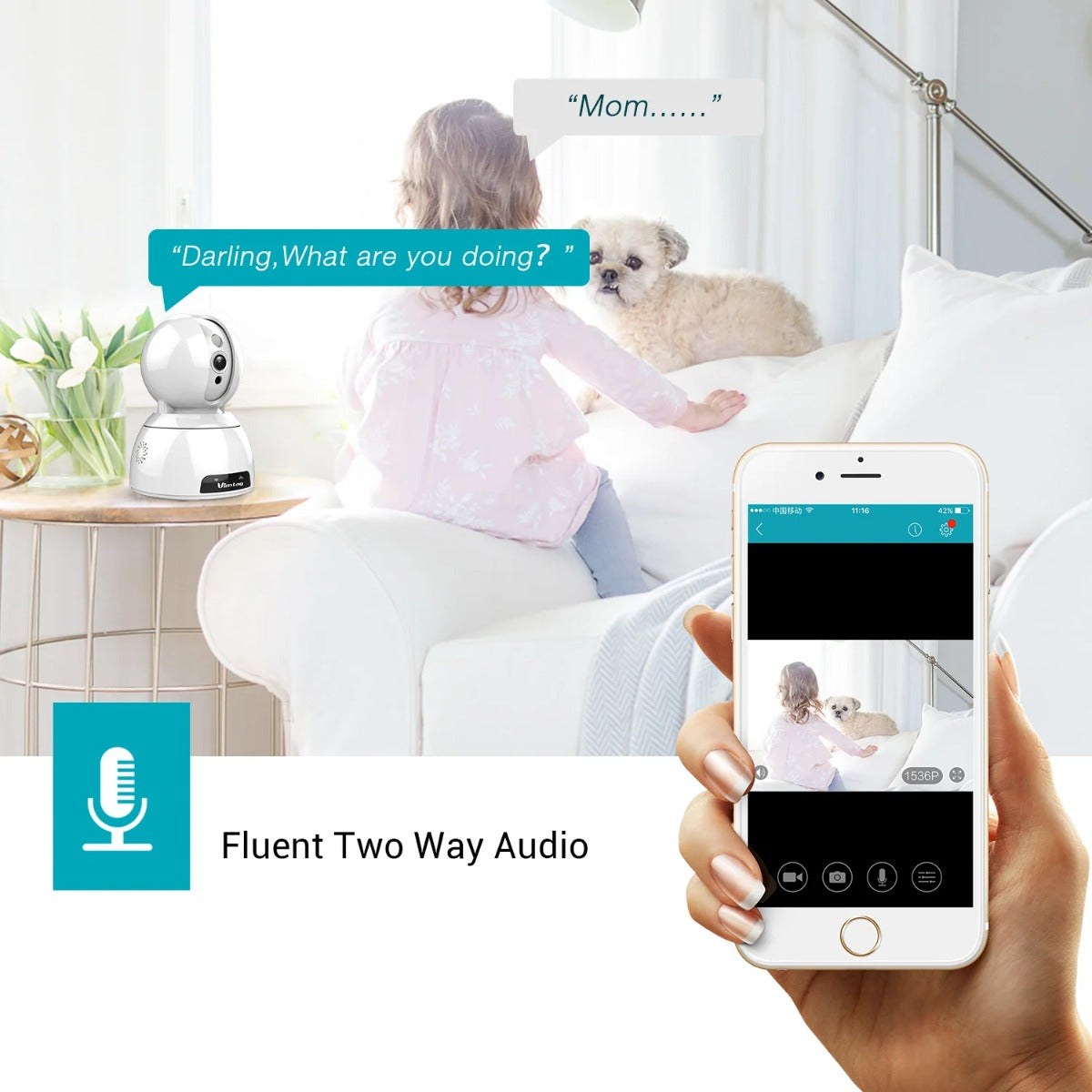 Vimtage CP2 1080P 2Mega Pixel IP Camera Vimtag Yallatoys