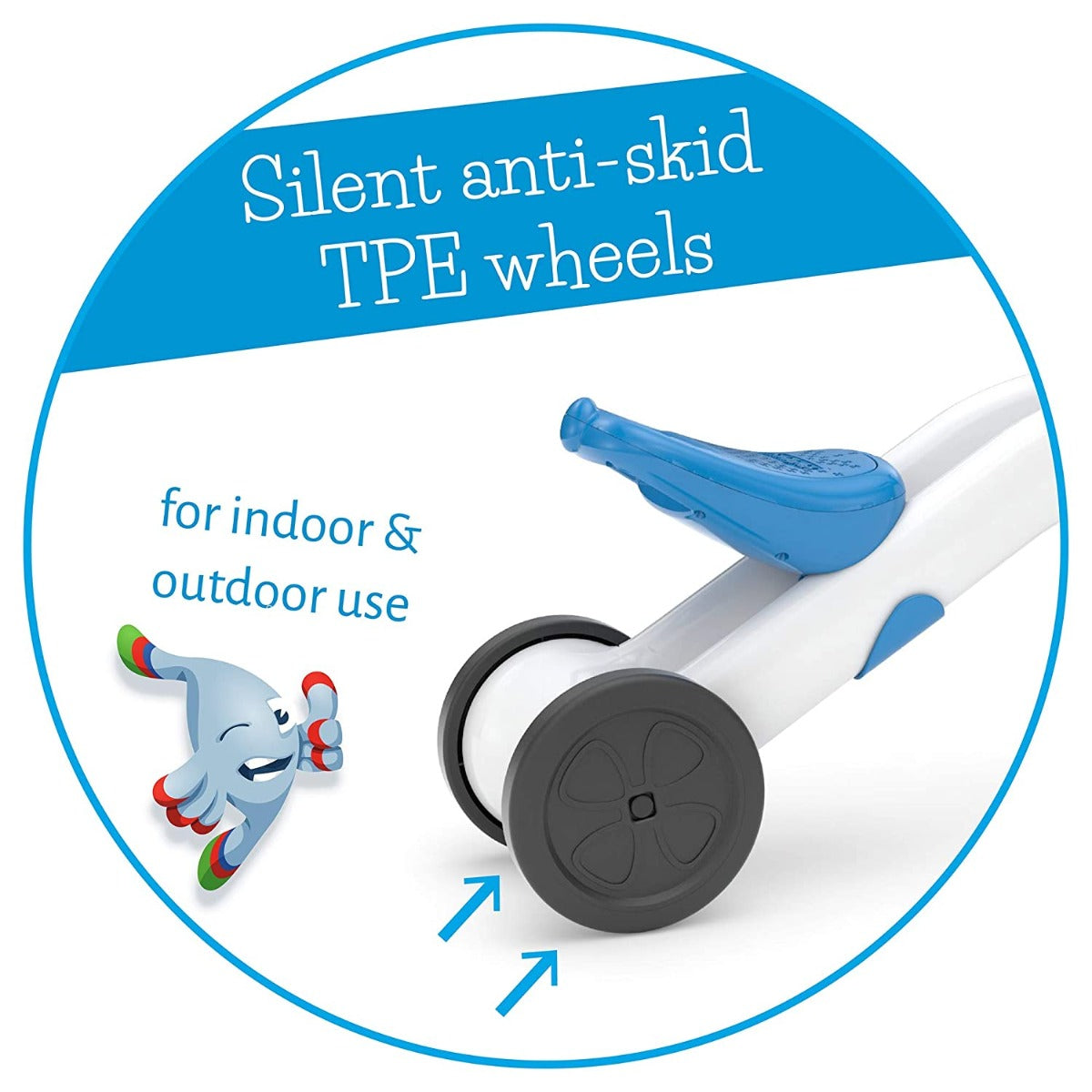 Buy Chillafish Bunzi 2-in-1 Gradual Balance Bike and Tricycle Blue | Yallatoys.com