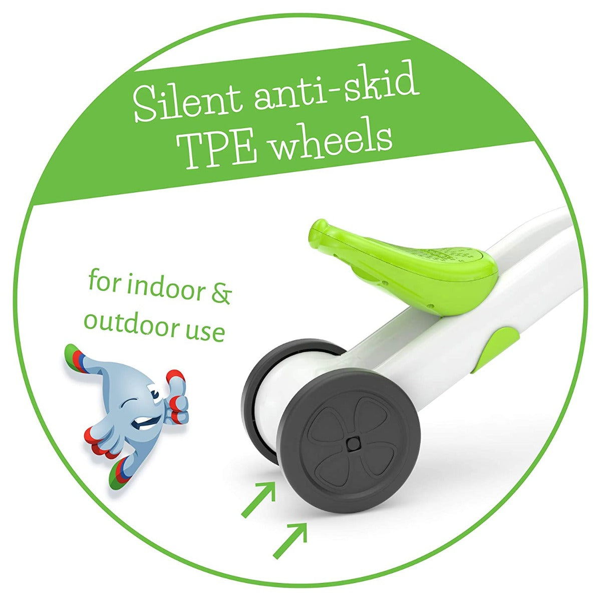 Buy Chillafish Bunzi 2-in-1 Gradual Balance Bike and Tricycle Lime | Yallatoys.com